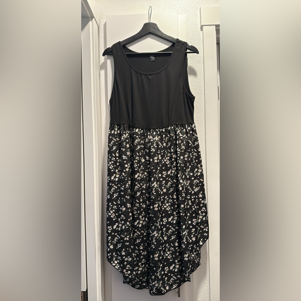 SHEIN Curve Black Dress